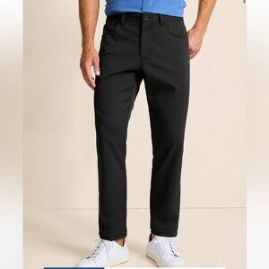 Stylish Black Pants with White Sneakers